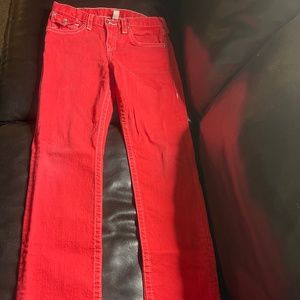 Vintage True Religion Red Boys Jeans